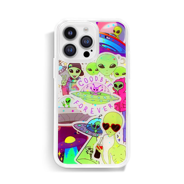 Party Style 33. Phone Case ( Sticker & Glitter &Resin )