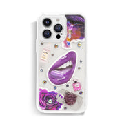 Party 3D Style 13. Phone Case ( Sticker & Glitter &Resin )