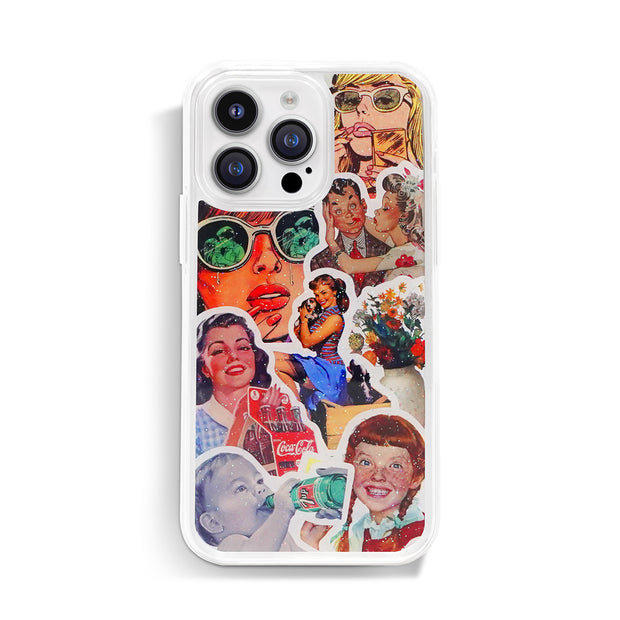 Party Style 37. Phone Case ( Sticker & Glitter &Resin )