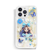 Party 3D Style 63. Phone Case ( Sticker & Glitter &Resin )