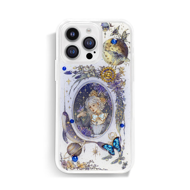 Party 3D Style 16. Phone Case ( Sticker & Glitter &Resin )