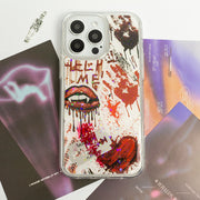 Party 3D Style 6. Phone Case ( Sticker & Glitter &Resin )