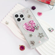 Party 3D Style 44. Phone Case ( Sticker & Glitter &Resin )