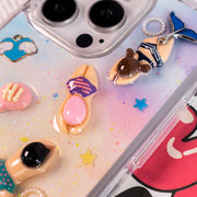 Party 3D Style 51. Phone Case ( Sticker & Glitter &Resin )