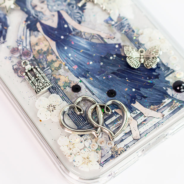 Party 3D Style 54. Phone Case ( Sticker & Glitter &Resin )