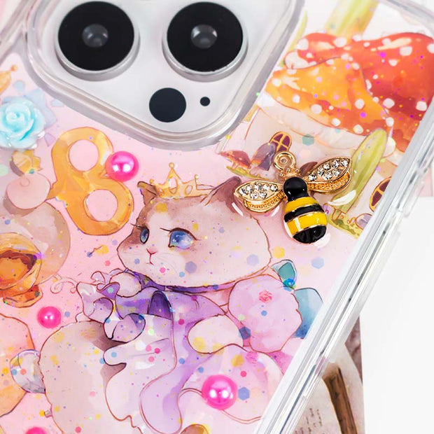 Party 3D Style 65. Phone Case ( Sticker & Glitter &Resin )