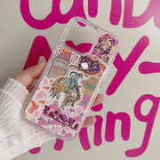 Party Style 32. Phone Case ( Sticker & Glitter &Resin )