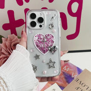 Party 3D Style 44. Phone Case ( Sticker & Glitter &Resin )