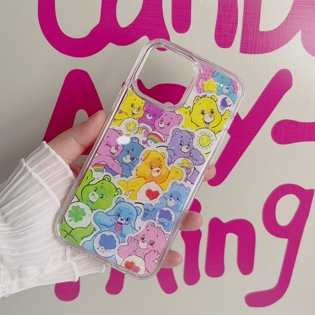 Party Style 4. Phone Case ( Sticker & Glitter &Resin )