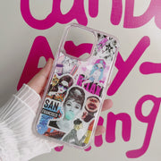 Party Style 31. Phone Case ( Sticker & Glitter &Resin )